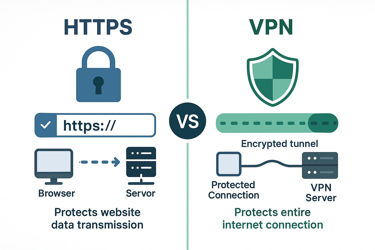 'https: Images High Quality Grahic HTTPS vs VPN : Which Security Method Should You Choose? – Trustico ...
